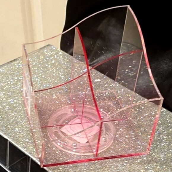 At Home Acrylic 4-Section Spinner Organizer - Picture 6 of 7